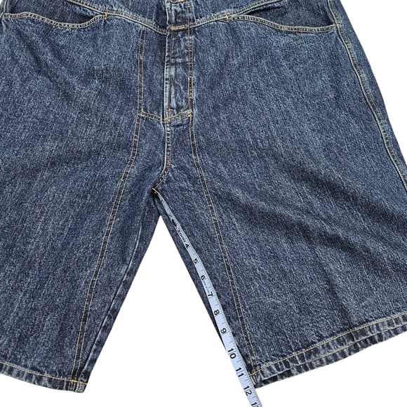 Vintage Marithe Francois Girbaud Shorts Mens Size 40 Jean Shorts Streetwear - Picture 12 of 14